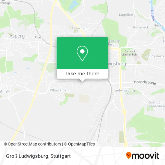Карта Groß Ludwigsburg