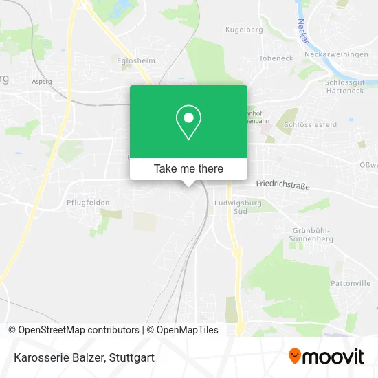 Карта Karosserie Balzer