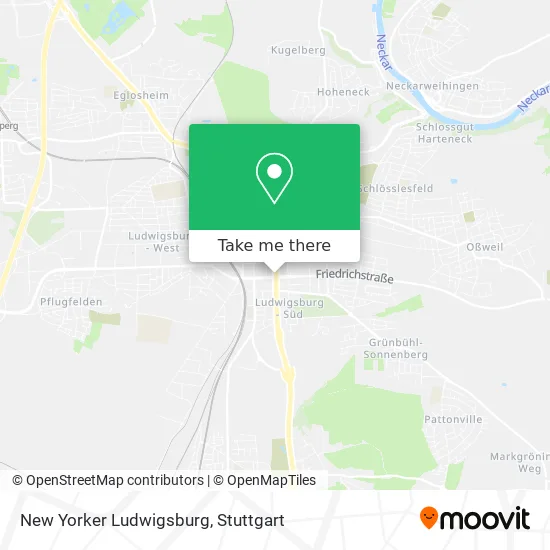 Карта New Yorker Ludwigsburg