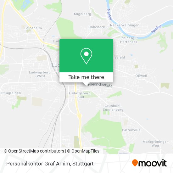 Personalkontor Graf Arnim map