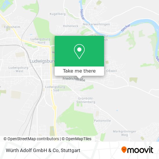 Würth Adolf GmbH & Co map