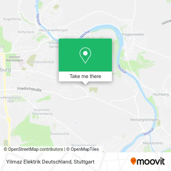 Карта Yilmaz Elektrik Deutschland