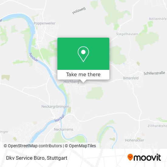 Dkv Service Büro map