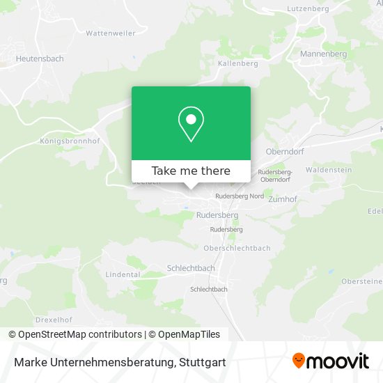 Marke Unternehmensberatung map