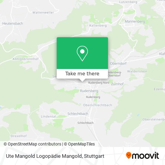 Карта Ute Mangold Logopädie Mangold