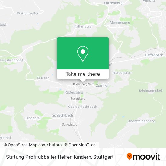 Stiftung Profifußballer Helfen Kindern map