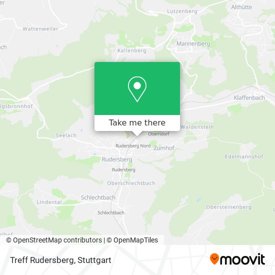 Treff Rudersberg map