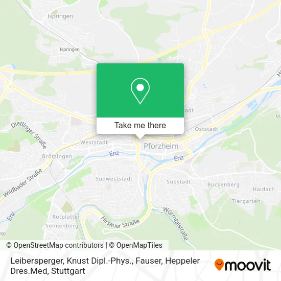 Карта Leibersperger, Knust Dipl.-Phys., Fauser, Heppeler Dres.Med