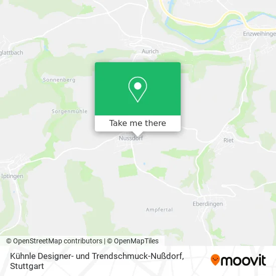 Карта Kühnle Designer- und Trendschmuck-Nußdorf