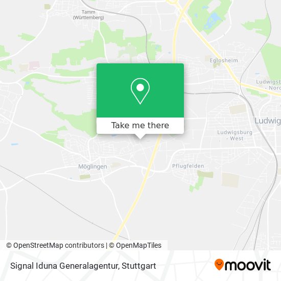Signal Iduna Generalagentur map