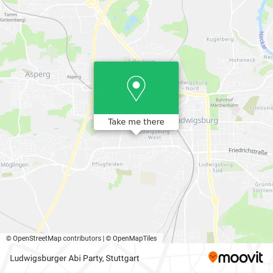 Карта Ludwigsburger Abi Party