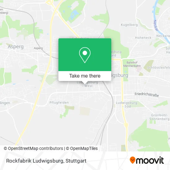 Карта Rockfabrik Ludwigsburg