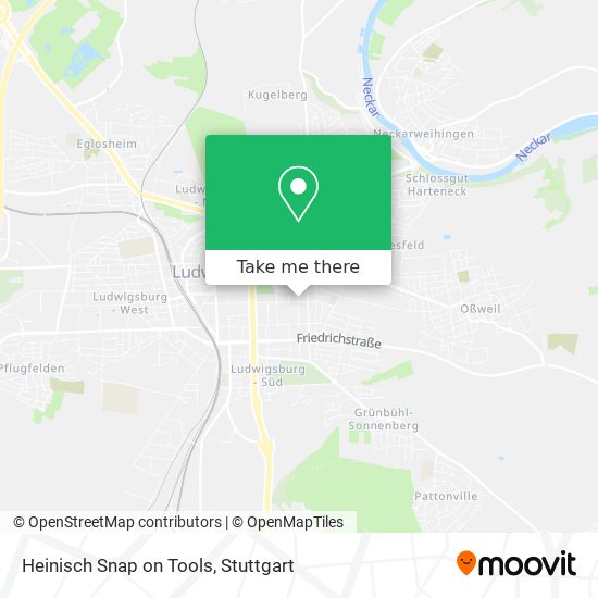 Heinisch Snap on Tools map