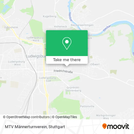 Карта MTV Männerturnverein