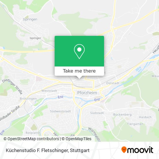 Küchenstudio F. Fletschinger map