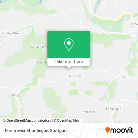 Forstrevier Eberdingen map