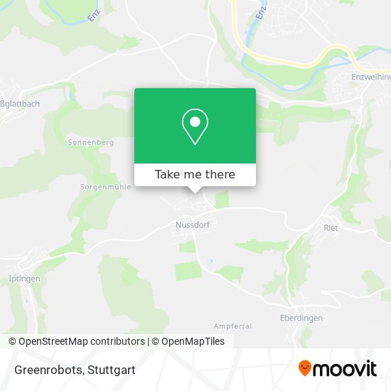 Greenrobots map
