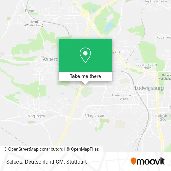 Карта Selecta Deutschland GM