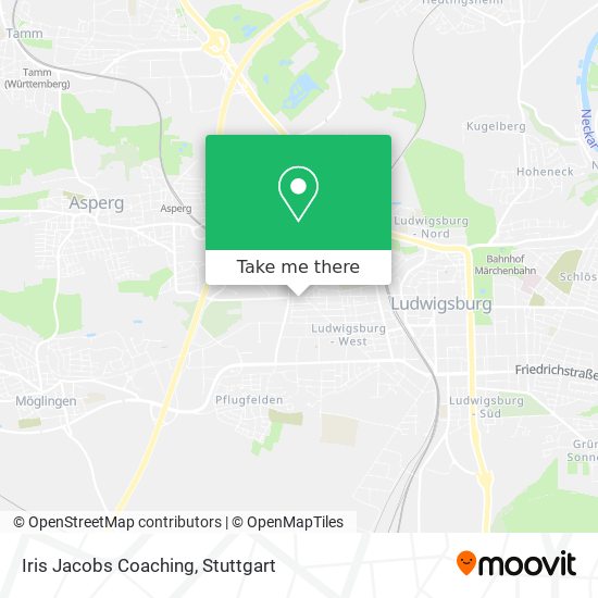 Iris Jacobs Coaching map