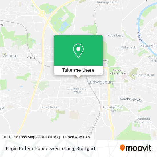 Engin Erdem Handelsvertretung map
