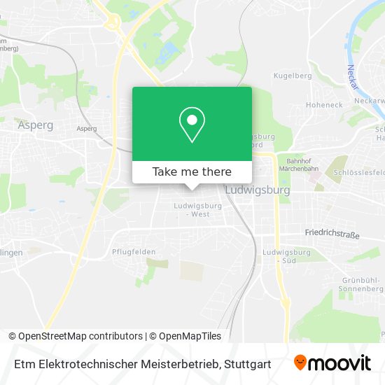 Etm Elektrotechnischer Meisterbetrieb map