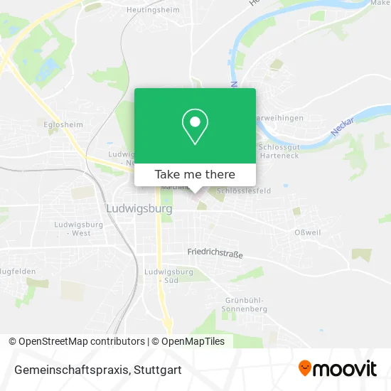 Карта Gemeinschaftspraxis