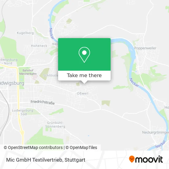 Карта Mic GmbH Textilvertrieb