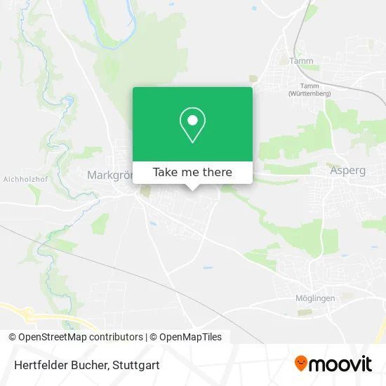 Карта Hertfelder Bucher