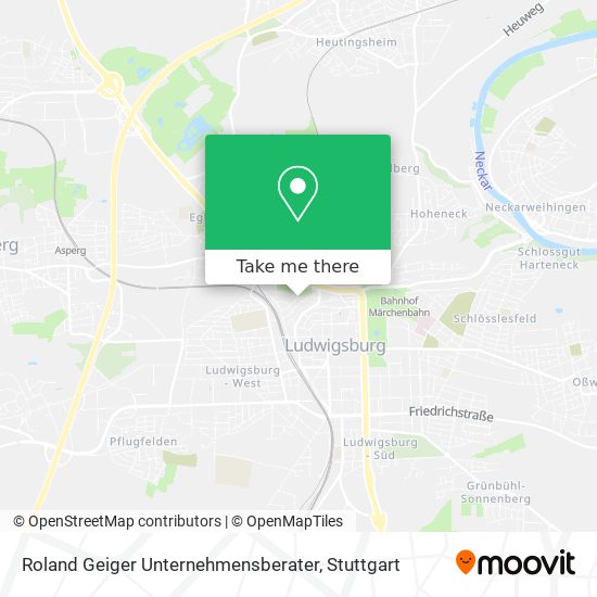 Карта Roland Geiger Unternehmensberater