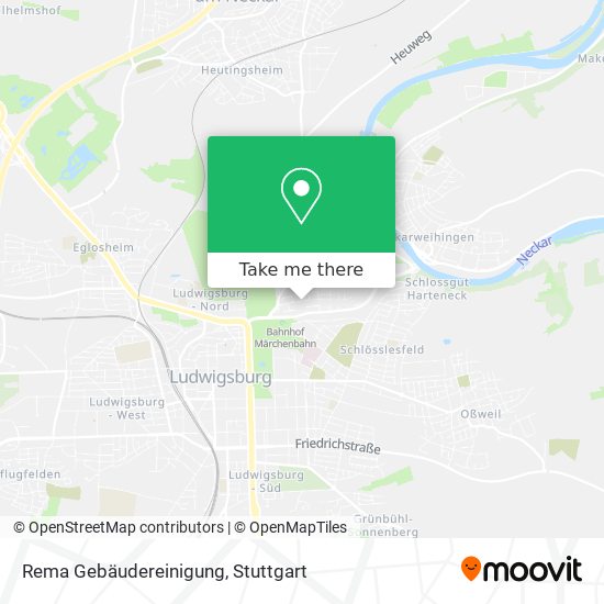 Rema Gebäudereinigung map