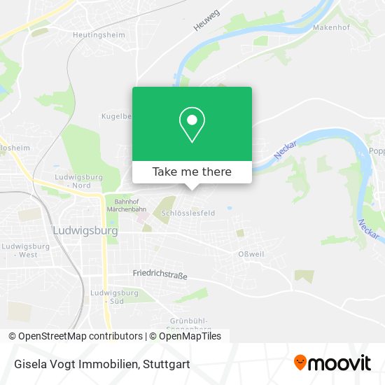 Gisela Vogt Immobilien map