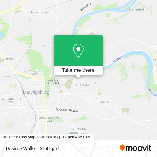 Карта Désirée Walker