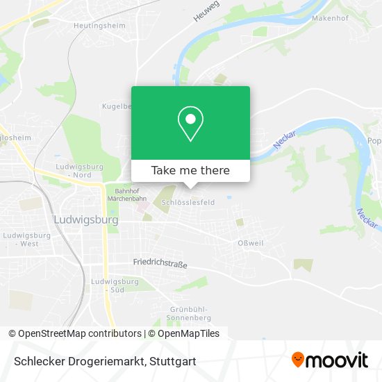 Schlecker Drogeriemarkt map