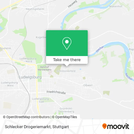 Карта Schlecker Drogeriemarkt