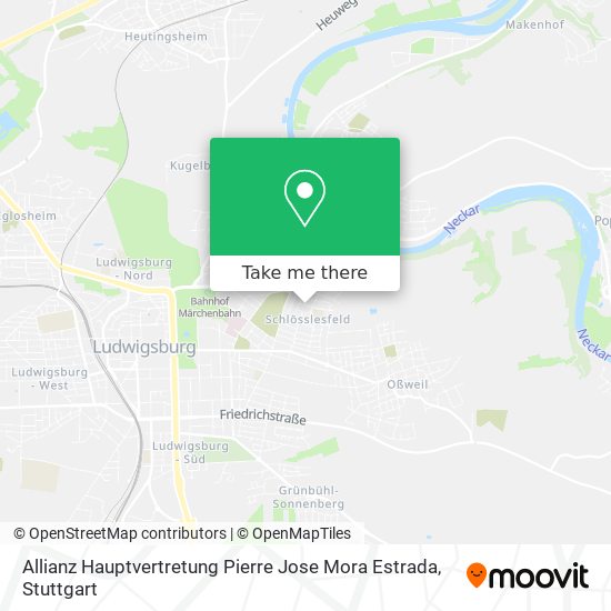 Allianz Hauptvertretung Pierre Jose Mora Estrada map