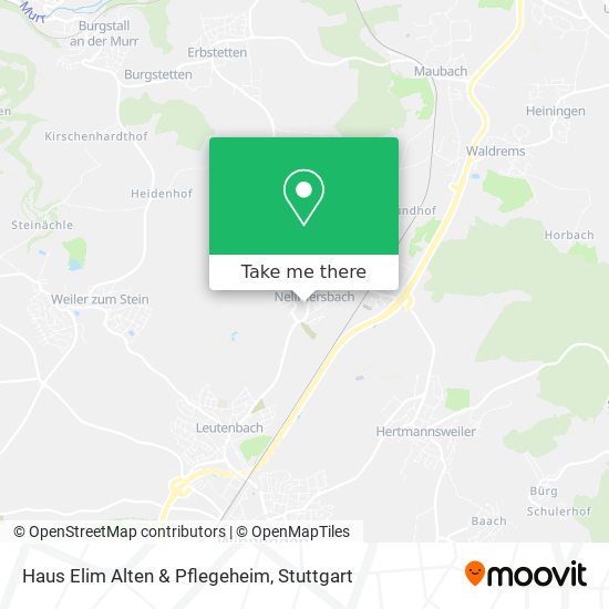 Haus Elim Alten & Pflegeheim map