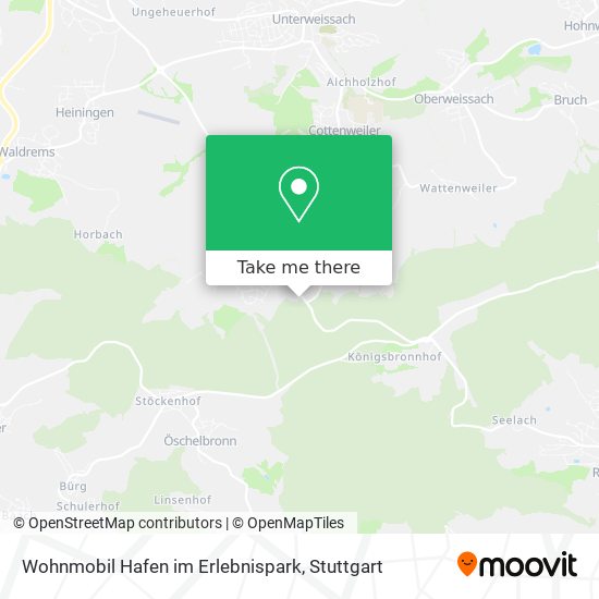 Карта Wohnmobil Hafen im Erlebnispark