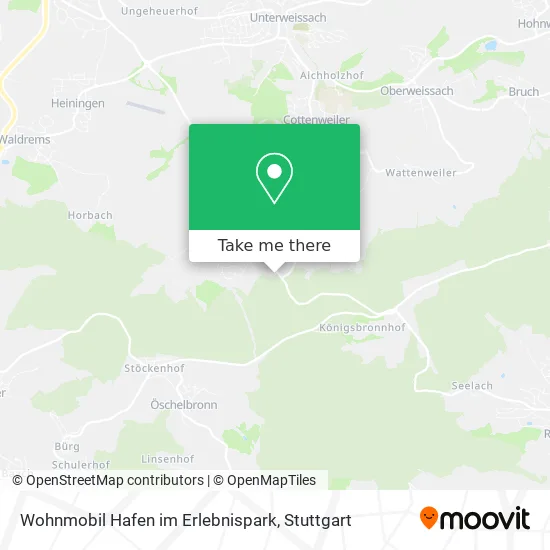 Карта Wohnmobil Hafen im Erlebnispark