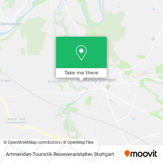 Artmeridan-Touristik Reiseveranstalter map