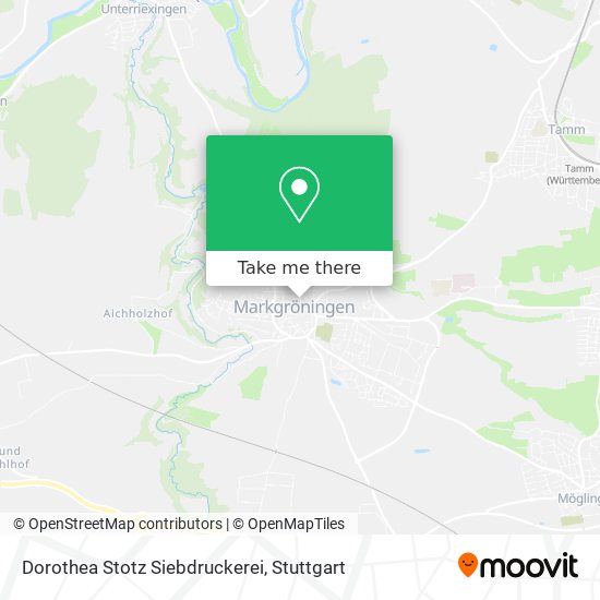 Dorothea Stotz Siebdruckerei map