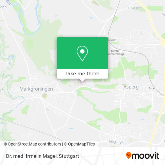 Dr. med. Irmelin Magel map