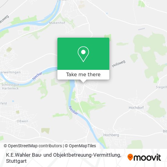 K.E.Wahler Bau- und Objektbetreuung-Vermittlung map