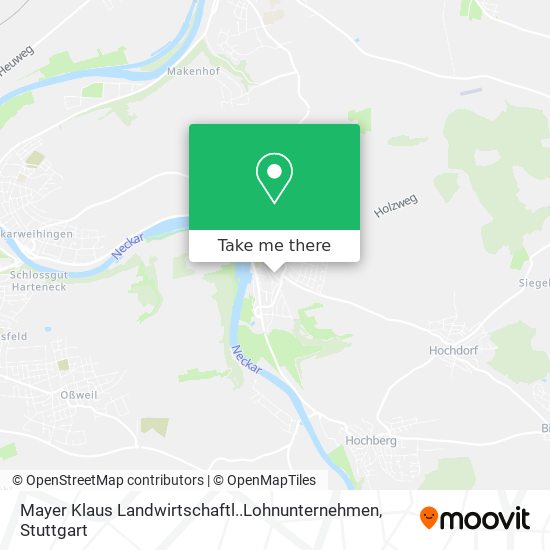 Mayer Klaus Landwirtschaftl..Lohnunternehmen map