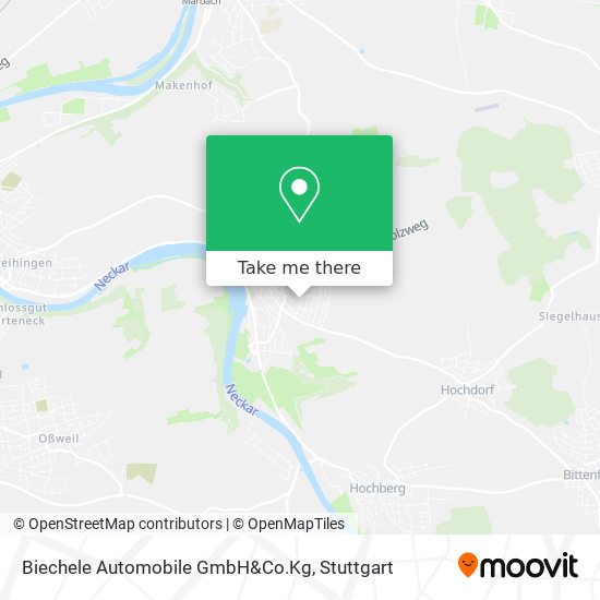 Карта Biechele Automobile GmbH&Co.Kg