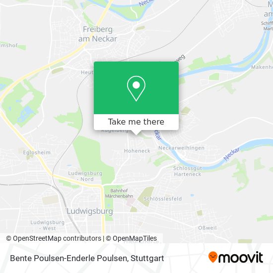 Bente Poulsen-Enderle Poulsen map