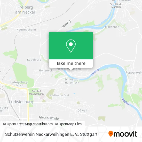 Карта Schützenverein Neckarweihingen E. V.