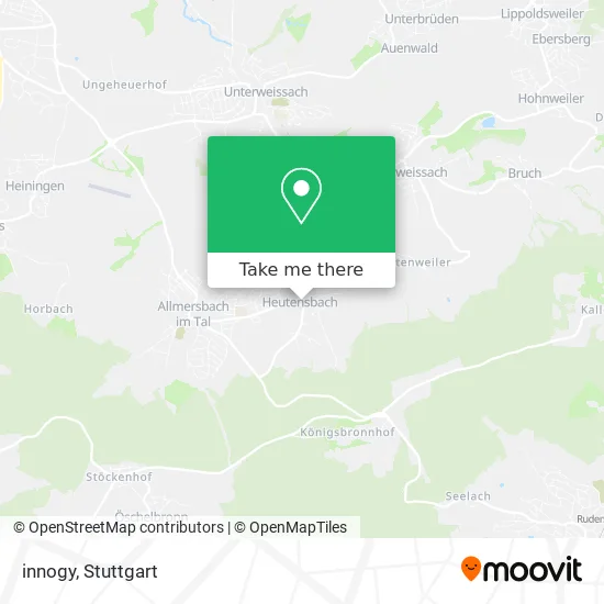 Карта innogy