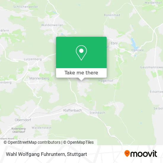 Карта Wahl Wolfgang Fuhruntern