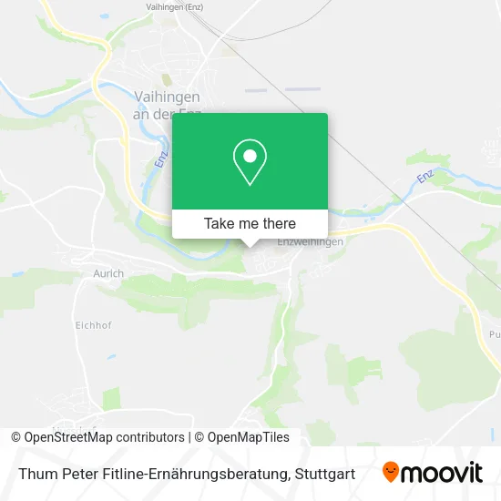 Карта Thum Peter Fitline-Ernährungsberatung