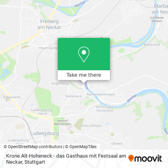 Krone Alt-Hoheneck - das Gasthaus mit Festsaal am Neckar map